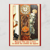 De Witching Hour Halloween Art Briefkaart (Voorkant)