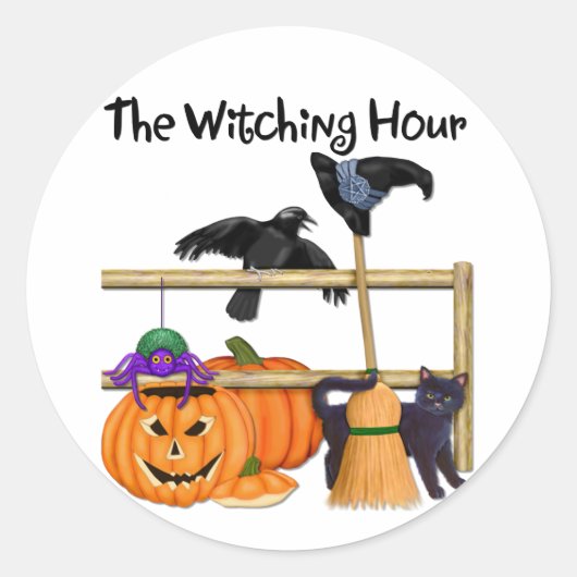 De Witching Hour Sticker (Voorkant)