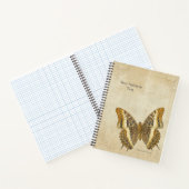De Witgestreepte Keizer (Charaxes Brutus) Notitieboek (Binnen)