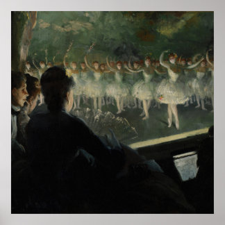 De witte ballet poster