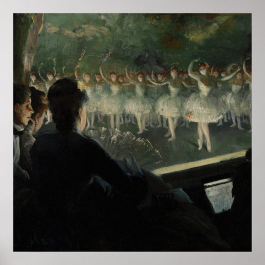 De witte ballet poster (Voorkant)
