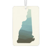 De witte bergen in New Hampshire Luchtverfrisser (Achterkant)