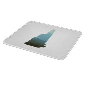 De witte bergen in New Hampshire Snijplank (Hoek)