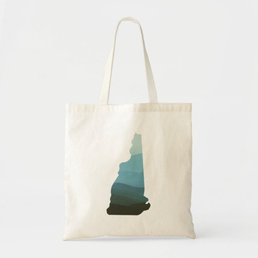 De witte bergen in New Hampshire Tote Bag (Voorkant)