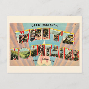 De Witte Bergen van NH Ansichtkaart Briefkaart