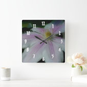 De witte Bloemblaadjes van de Bloem van Vierkante Klok (Huis)