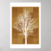 De witte boom poster (Voorkant)
