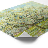 De witte boomgaard door Vincent Van Gogh Poster (Hoek)