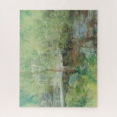 De witte brug legpuzzel (Verticaal)