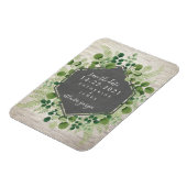 De witte Bruiloft van de Baksteenbotanica bewaart  Magneet (Linkerzijde)