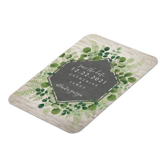 De witte Bruiloft van de Baksteenbotanica bewaart  Magneet (Linkerzijde)