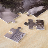 De witte buffel legpuzzel (Zijkant)