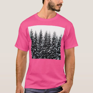 De Witte Bunch Misty Moody Foggy Melkachtige Winte T-shirt