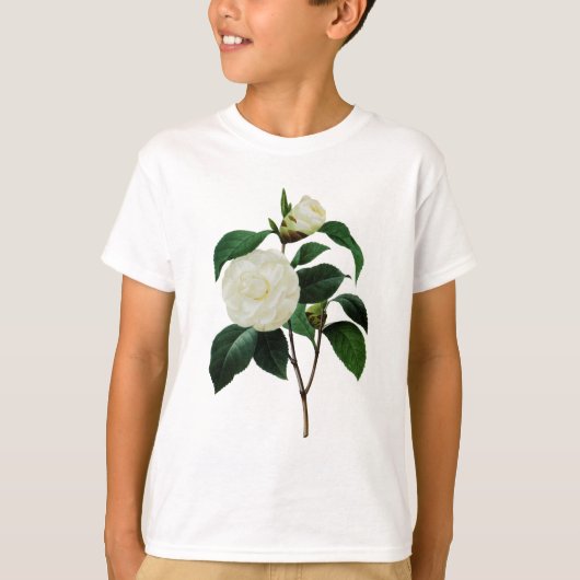 De witte camelia van Pierre-Joseph Redoute T-shirt (Voorkant)