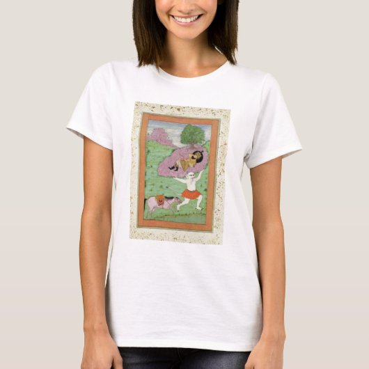 De Witte Demon die de slapende Rustam vervoert, T-shirt (Voorkant)
