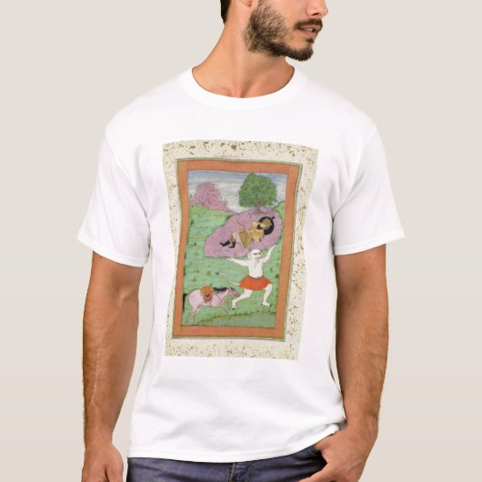 De Witte Demon die de slapende Rustam vervoert, T-shirt (Voorkant)
