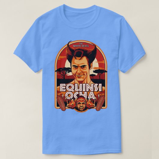 De witte duivel t-shirt (Design voorkant)