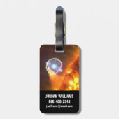 De witte dwergster in V407 Cygni Bagagelabel (Achterkant verticaal)