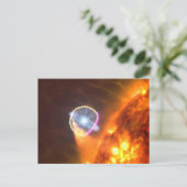 De witte dwergster in V407 Cygni Briefkaart (Staand voorkant)