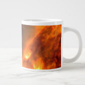 De witte dwergster in V407 Cygni Grote Koffiekop (Rechts)