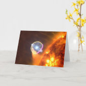 De witte dwergster in V407 Cygni Kaart (Gele Bloem)