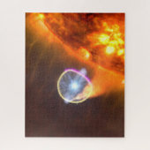 De witte dwergster in V407 Cygni Legpuzzel (Verticaal)