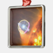 De witte dwergster in V407 Cygni Metalen Ornament (Links)