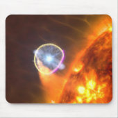 De witte dwergster in V407 Cygni Muismat (Voorkant)