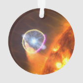 De witte dwergster in V407 Cygni Ornament (achterkant)