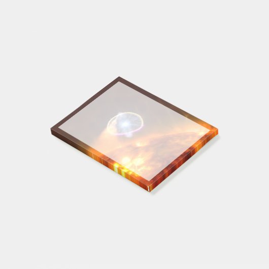 De witte dwergster in V407 Cygni Post-it® Notes (Schuin)