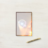 De witte dwergster in V407 Cygni Post-it® Notes (Op bureau)