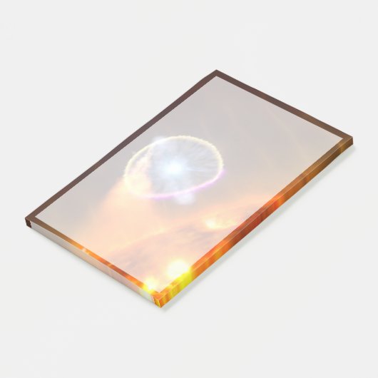 De witte dwergster in V407 Cygni Post-it® Notes (Schuin)