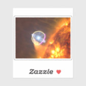 De witte dwergster in V407 Cygni Sticker (Vel)