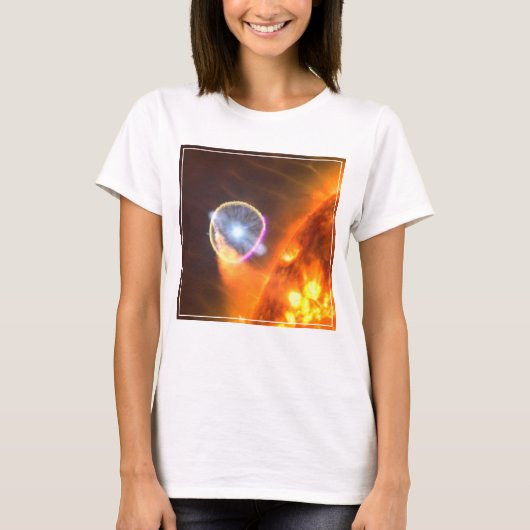 De witte dwergster in V407 Cygni T-shirt (Voorkant)