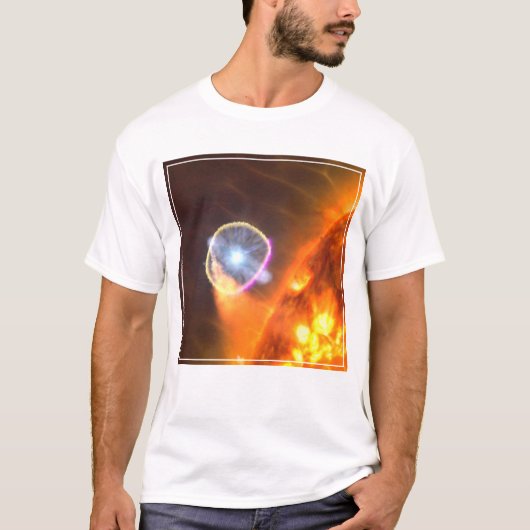 De witte dwergster in V407 Cygni T-shirt (Voorkant)