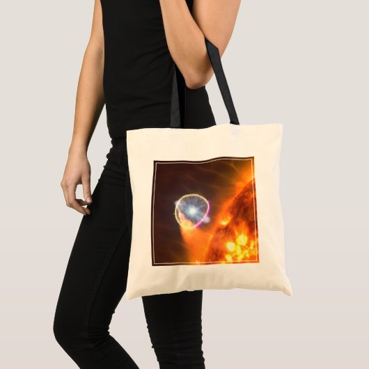 De witte dwergster in V407 Cygni Tote Bag (Voorkant (product))