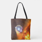 De witte dwergster in V407 Cygni Tote Bag (Achterkant)