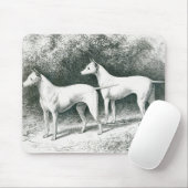 De Witte Engelse Terriers van de heer Vero Shaw Muismat (Met muis)