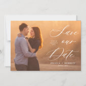 De witte Foto van de Bekleding van het Manuscript  Magnetische Uitnodiging (Voorkant)