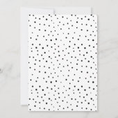 De witte Foto van het Filmmanuscript sparen de Dat Save The Date (Achterkant)