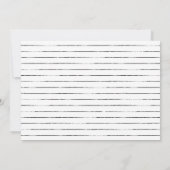 De witte hand-Verpletterde Kaart van de Foto van h (Achterkant)