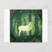 De witte hart briefkaart (Voorkant)