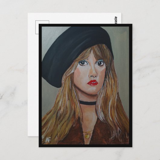 De witte heks schilderij van Alfred Fox Collectabl Briefkaart (Voorkant / Achterkant)