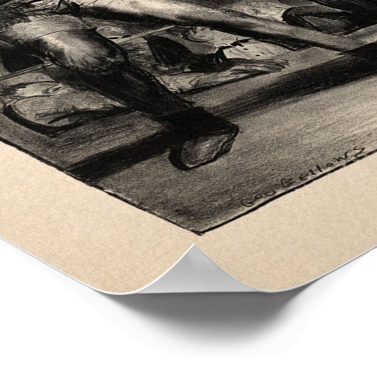 De witte hoop poster (Hoek)