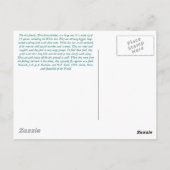 De witte Ibis... Briefkaart (Achterkant)