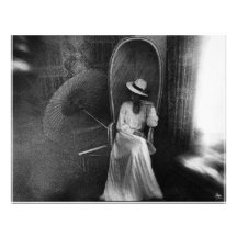 De witte jurk - Open Edition Print