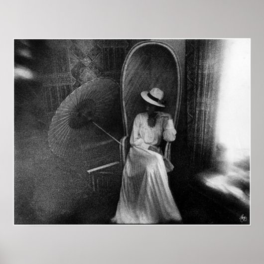 De witte jurk - Poster (Voorkant)