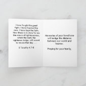 De witte kaart van de bloemsympathie (Binnen)