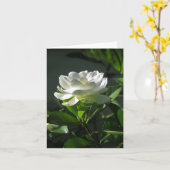 De witte Kaart van de Nota van de Bloesem van (Gele Bloem)