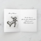 (De Witte) Kaart van het Konijn van Valentijn (Binnen)